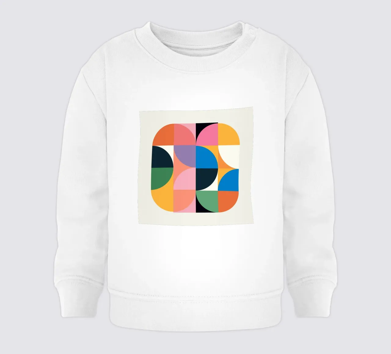 Modern Abstraction 10 baby sweatshirt by Gaite