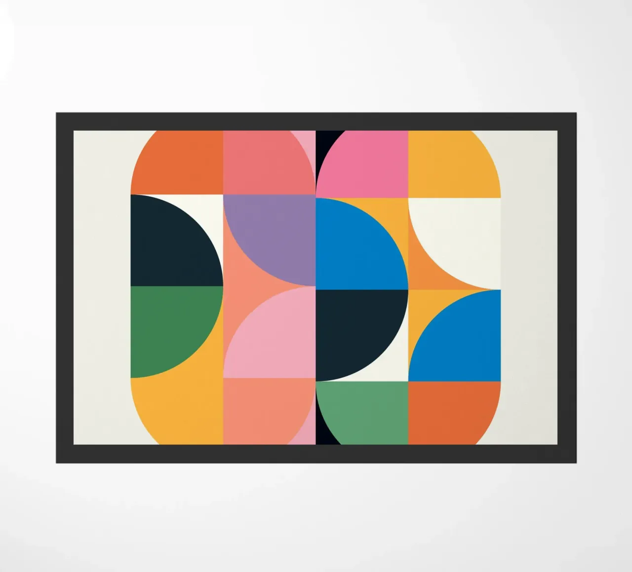 Moderne Abstraktion 10 Fußmatte von Gaite