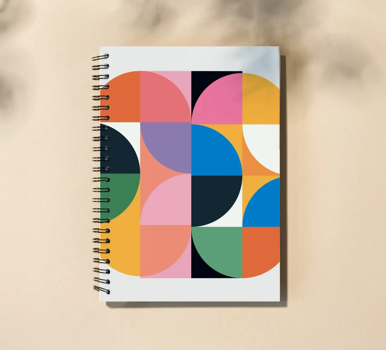 Modern Abstraction 10 spiral notebook by Gaite