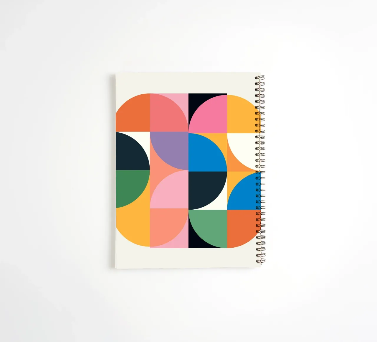 Modern Abstraction 10 spiral notebook by Gaite
