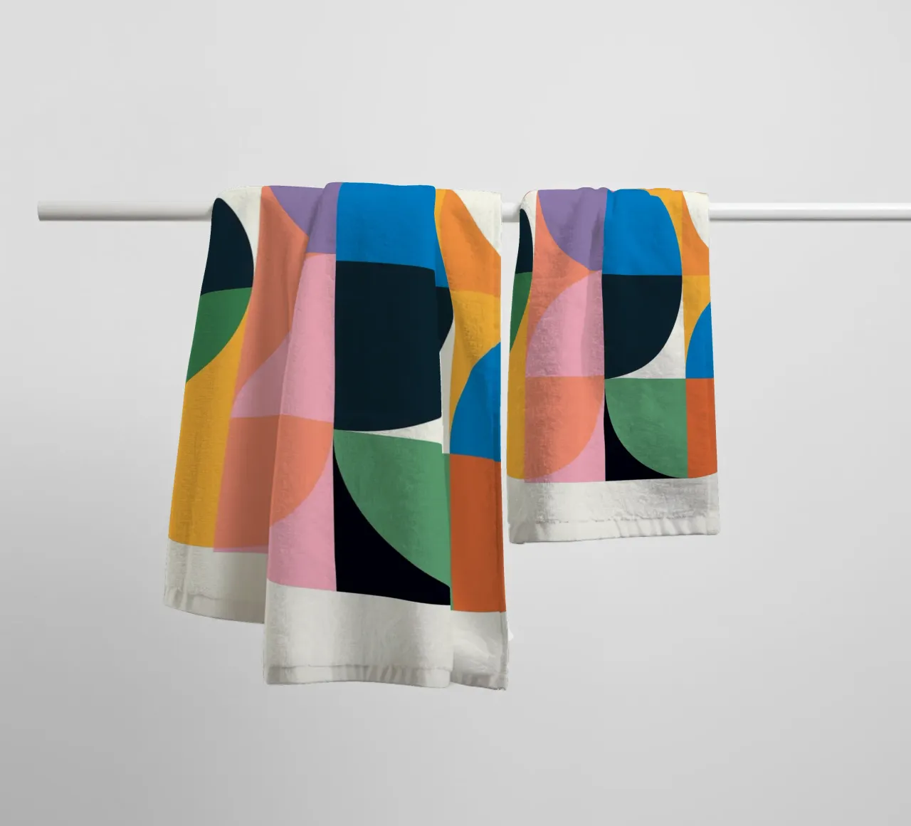 Moderne Abstraktion 10 Handtuch von Gaite