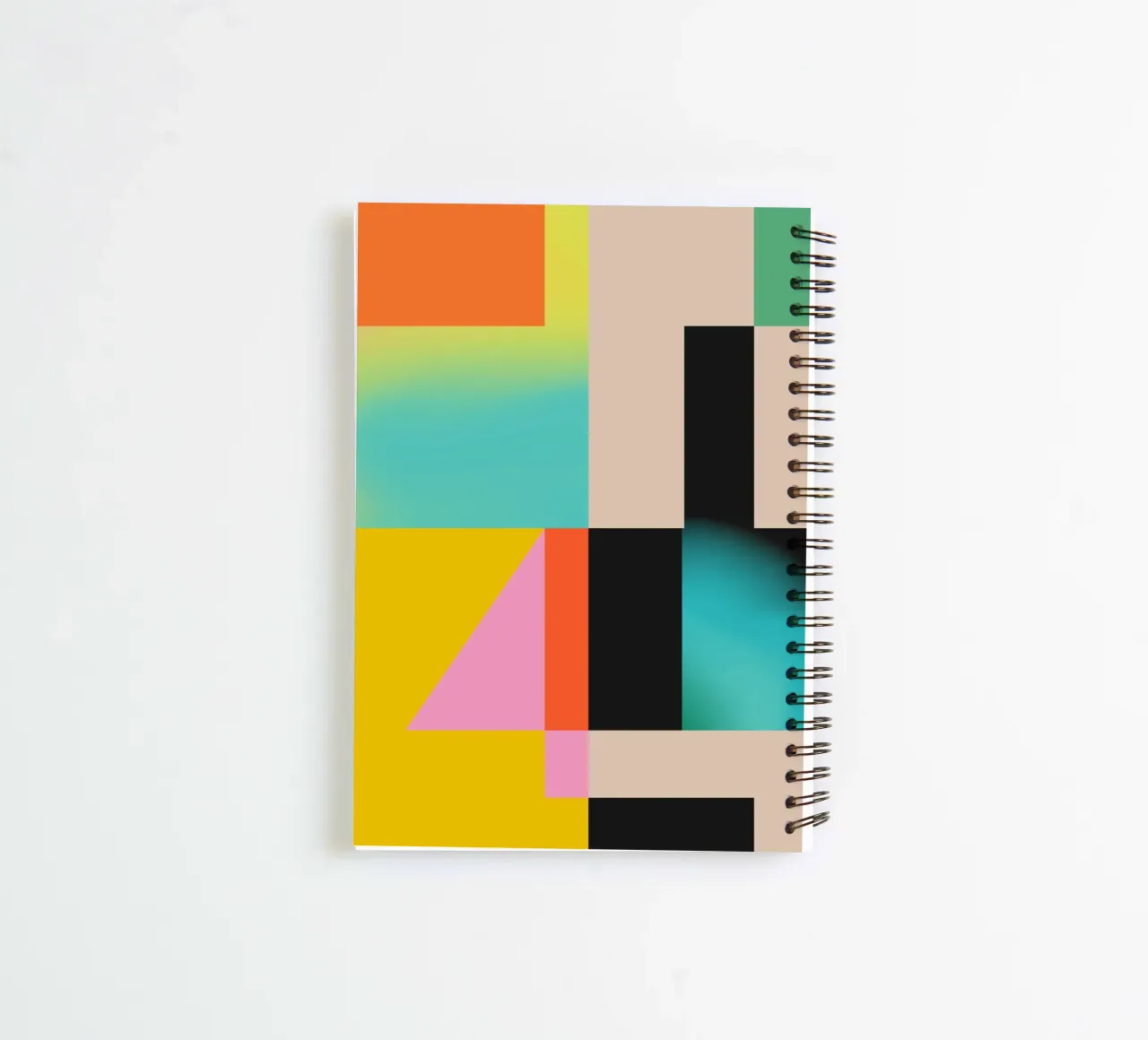 Modern Abstraction 4 spiral notebook by Gaite
