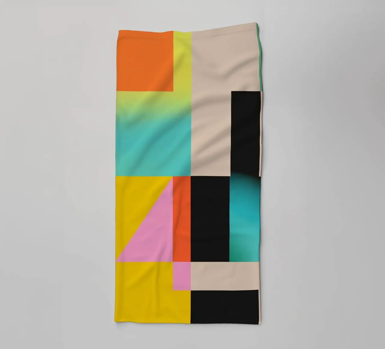 Abstraction moderne 4 serviette de bain de Gaite