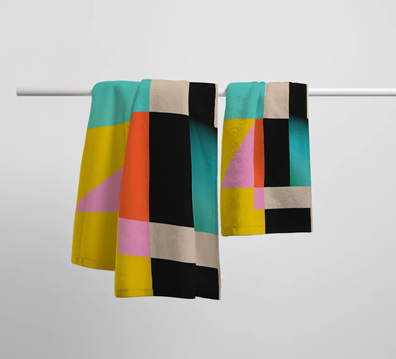 Abstraction moderne 4 serviette de bain de Gaite