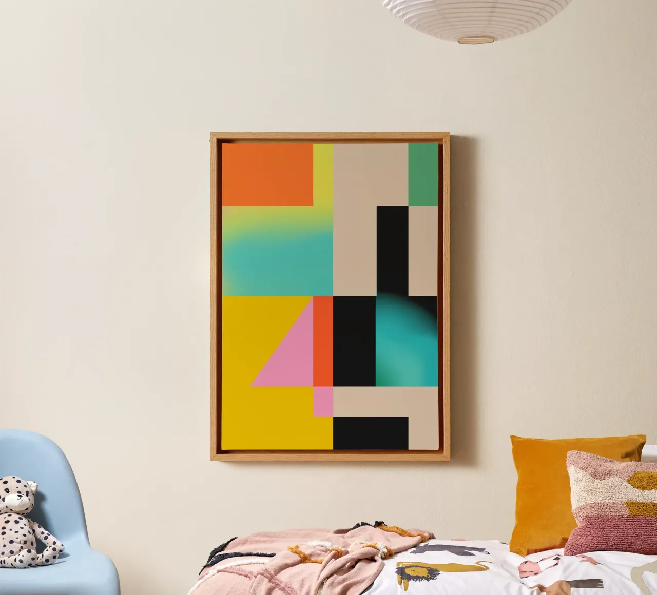 Astrazione moderna 4 tela da Gaite