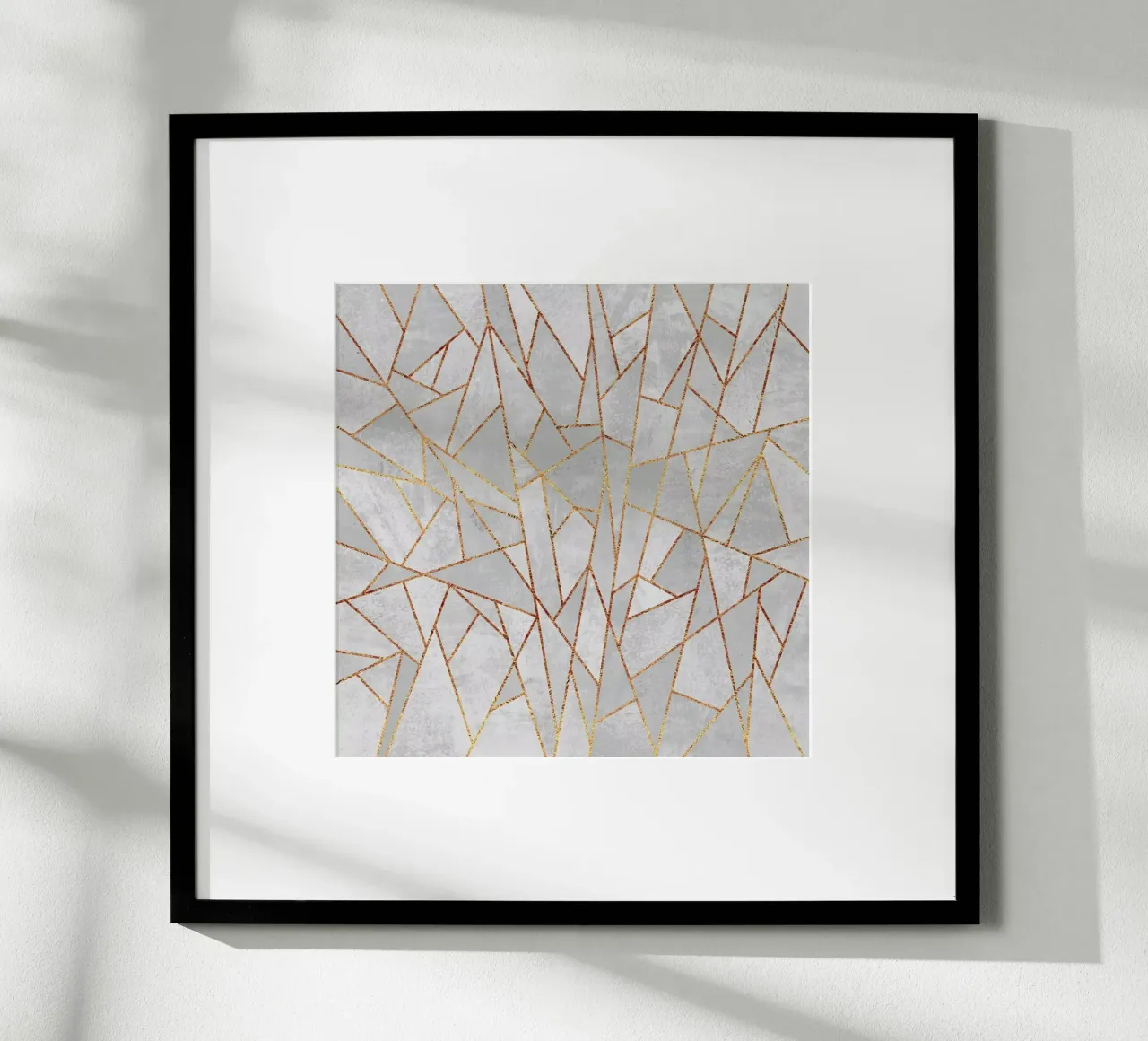 Shattered Concrete poster by Elisabeth Fredriksson