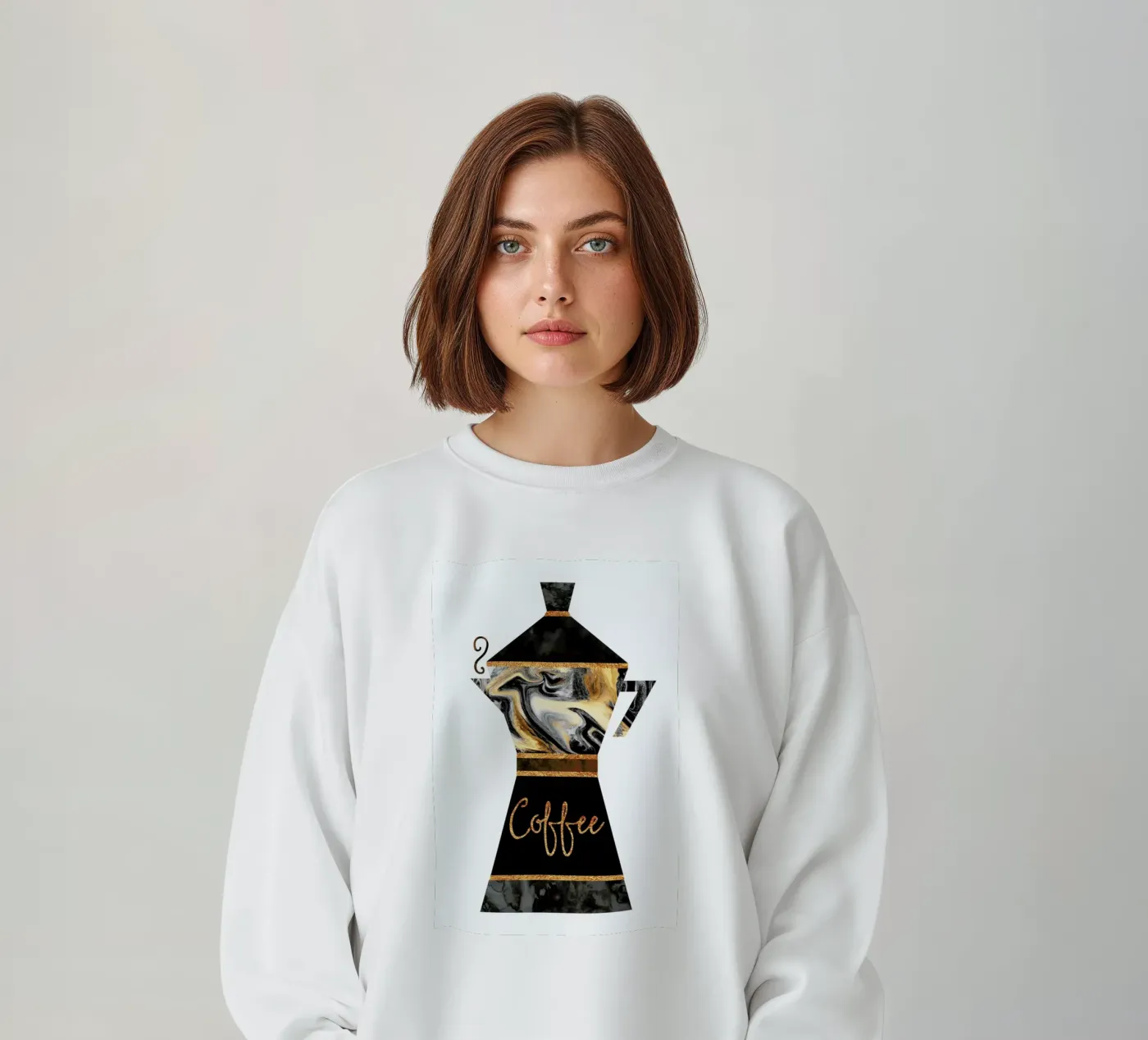 Coffee felpa da Elisabeth Fredriksson