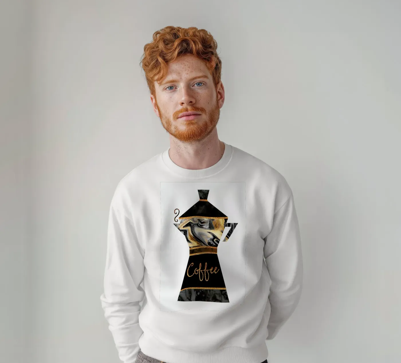 Coffee felpa da Elisabeth Fredriksson