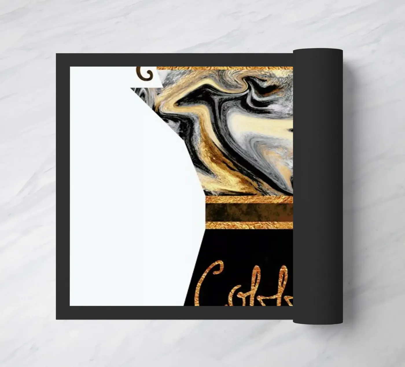 Coffee doormat by Elisabeth Fredriksson