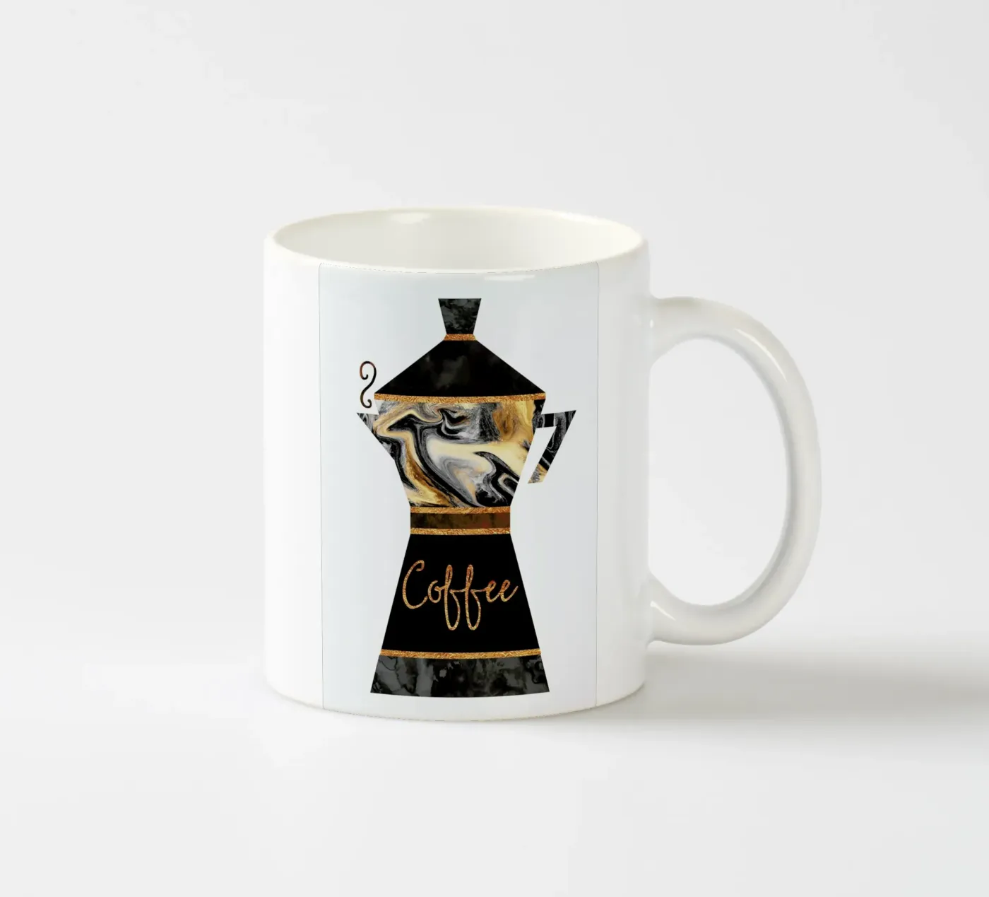 Coffee ceramic mug by Elisabeth Fredriksson