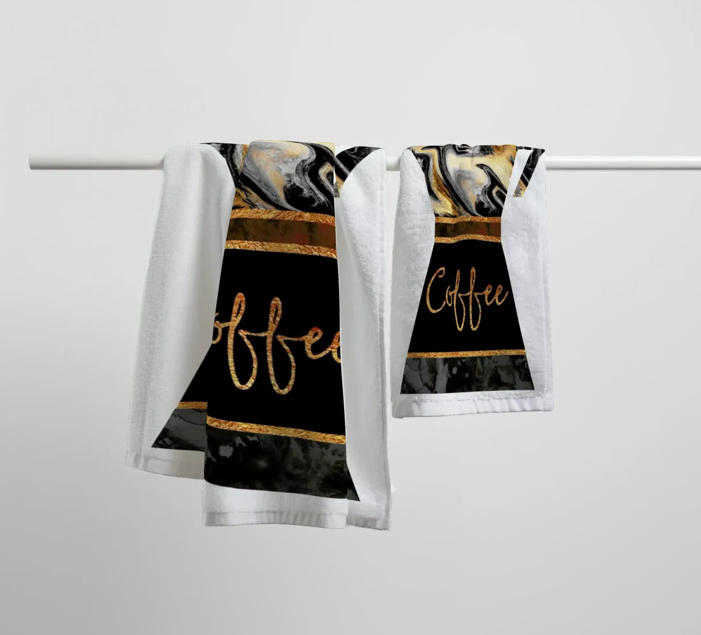 Coffee badhanddoek van Elisabeth Fredriksson