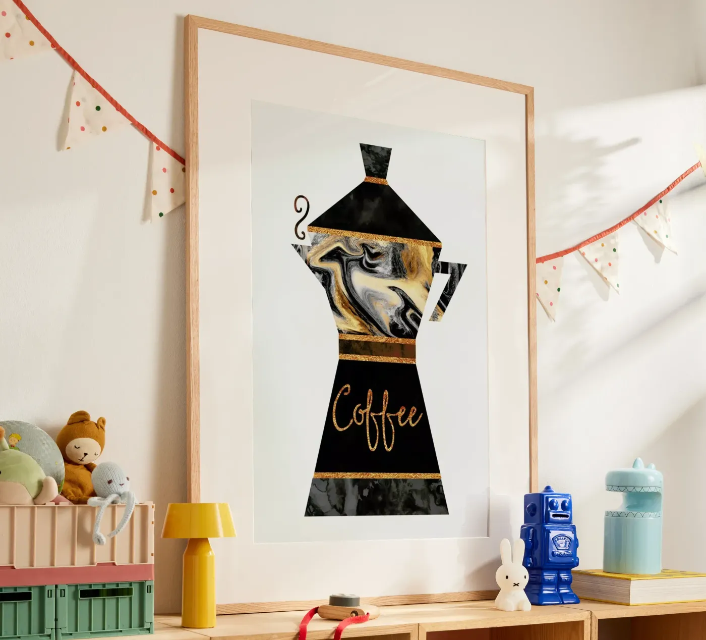 Coffee poster van Elisabeth Fredriksson