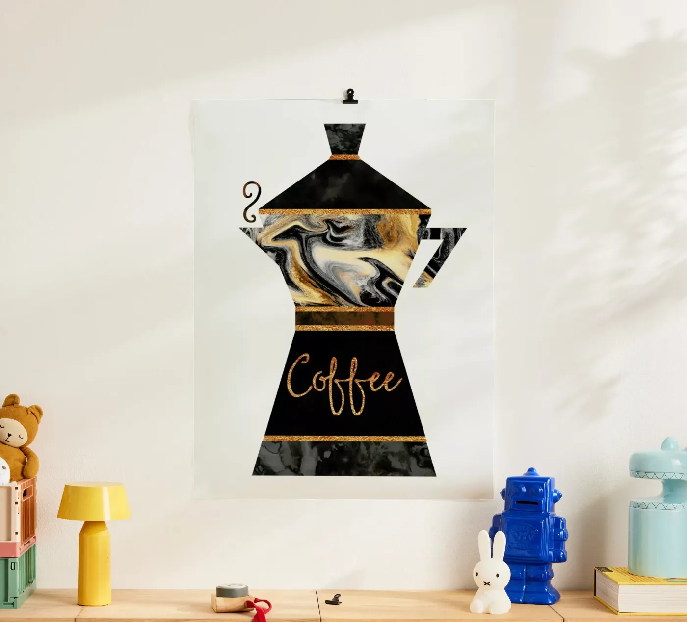 Coffee poster van Elisabeth Fredriksson