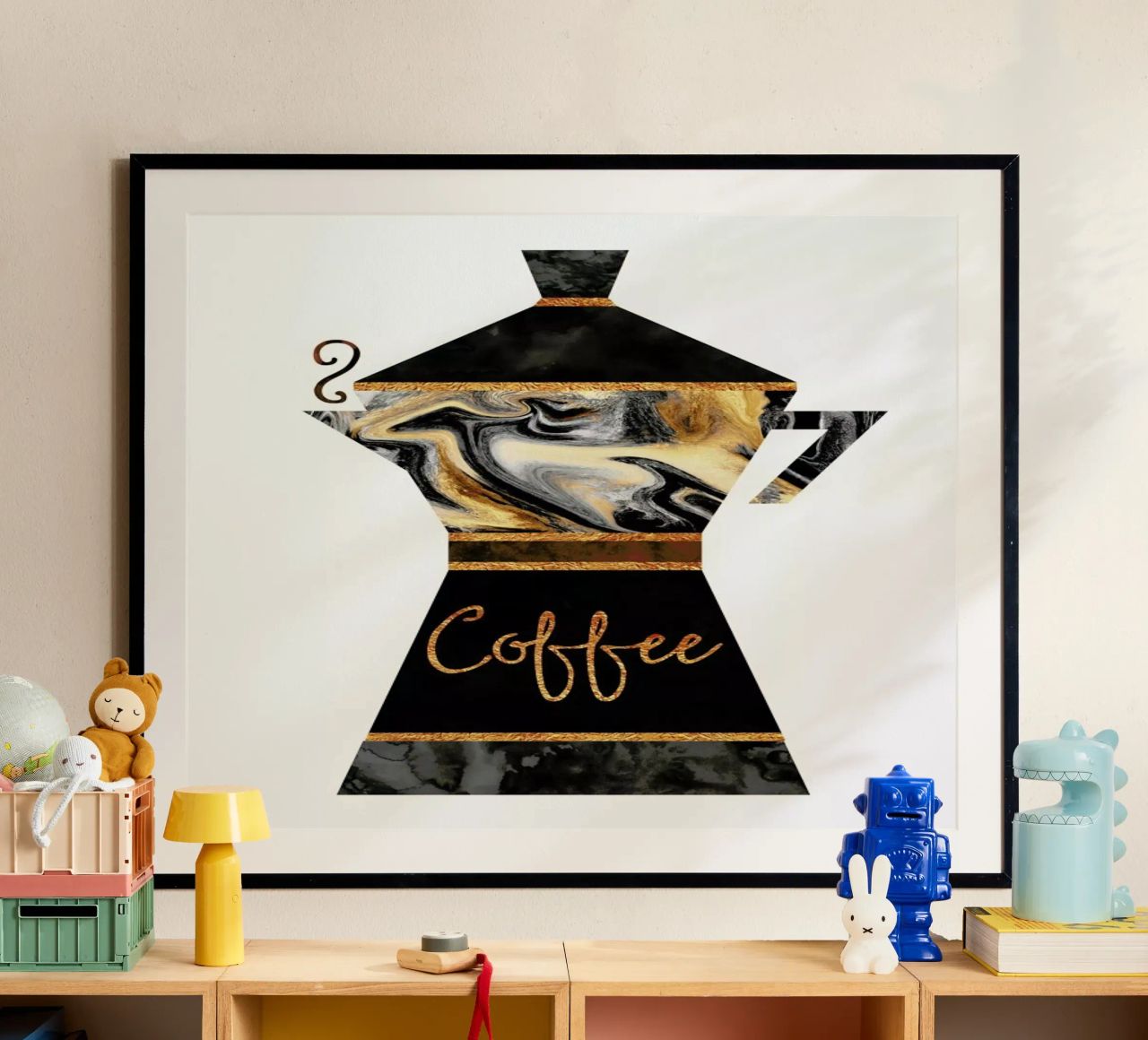 Coffee poster by Elisabeth Fredriksson