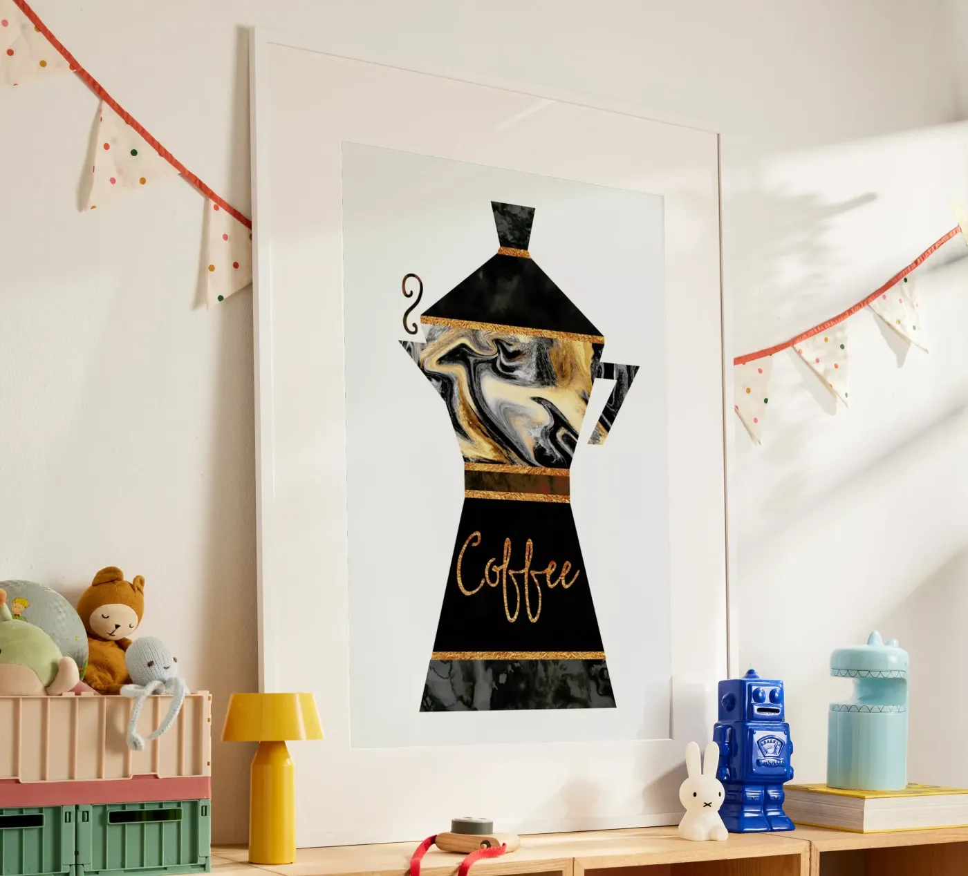 Coffee poster van Elisabeth Fredriksson