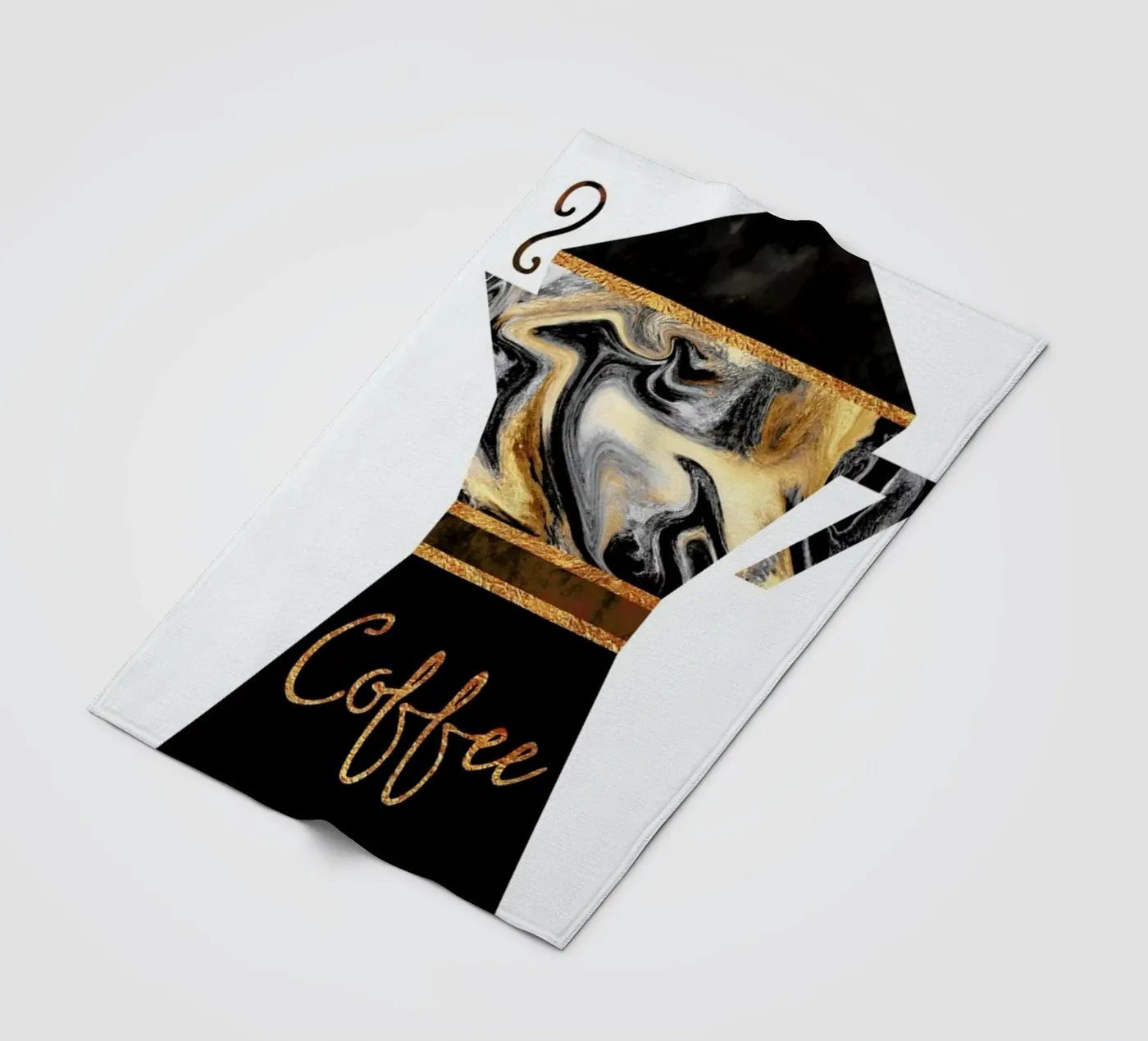 Coffee Fleecedecke von Elisabeth Fredriksson