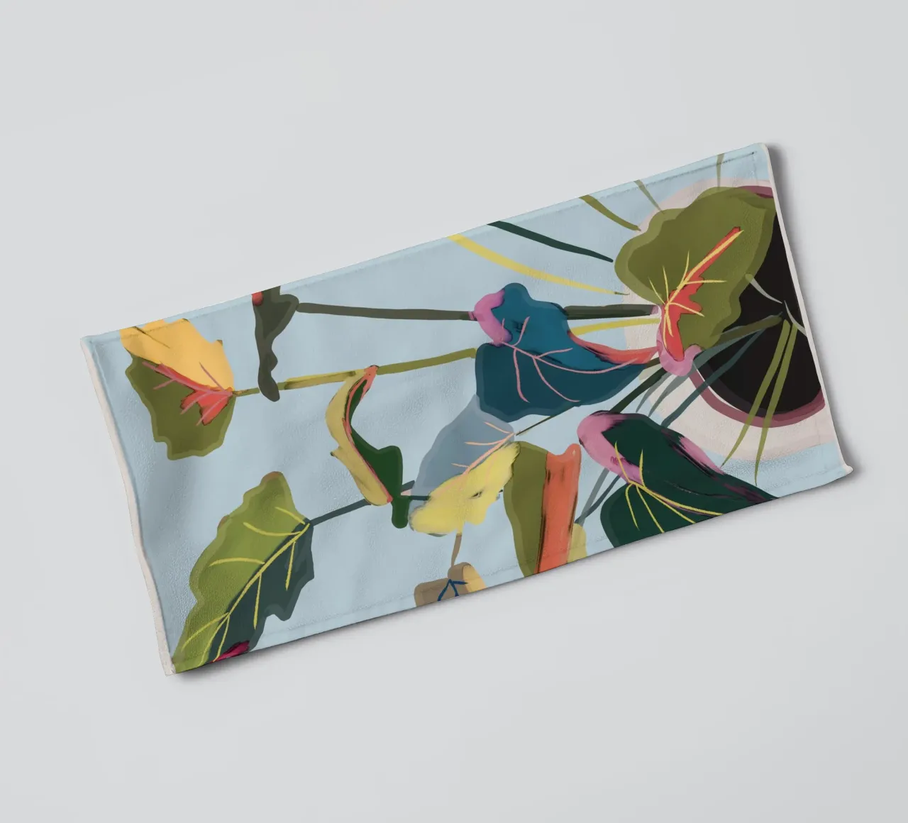 House Plant 8 towel by ThingDesign