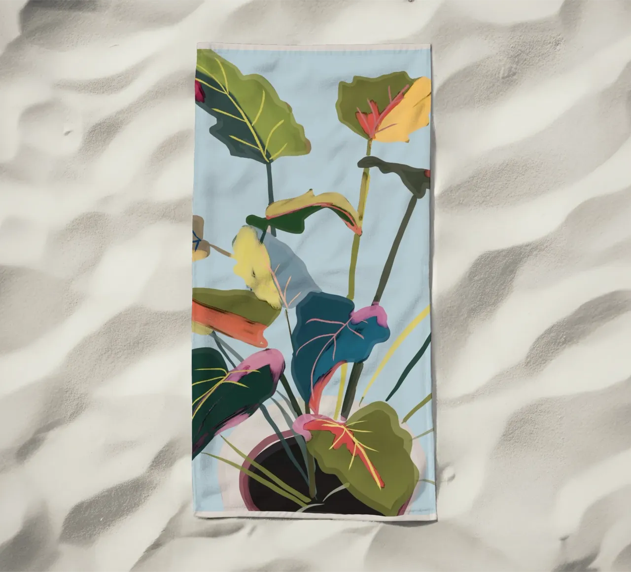 Pianta d'appartamento 8 telo mare da ThingDesign