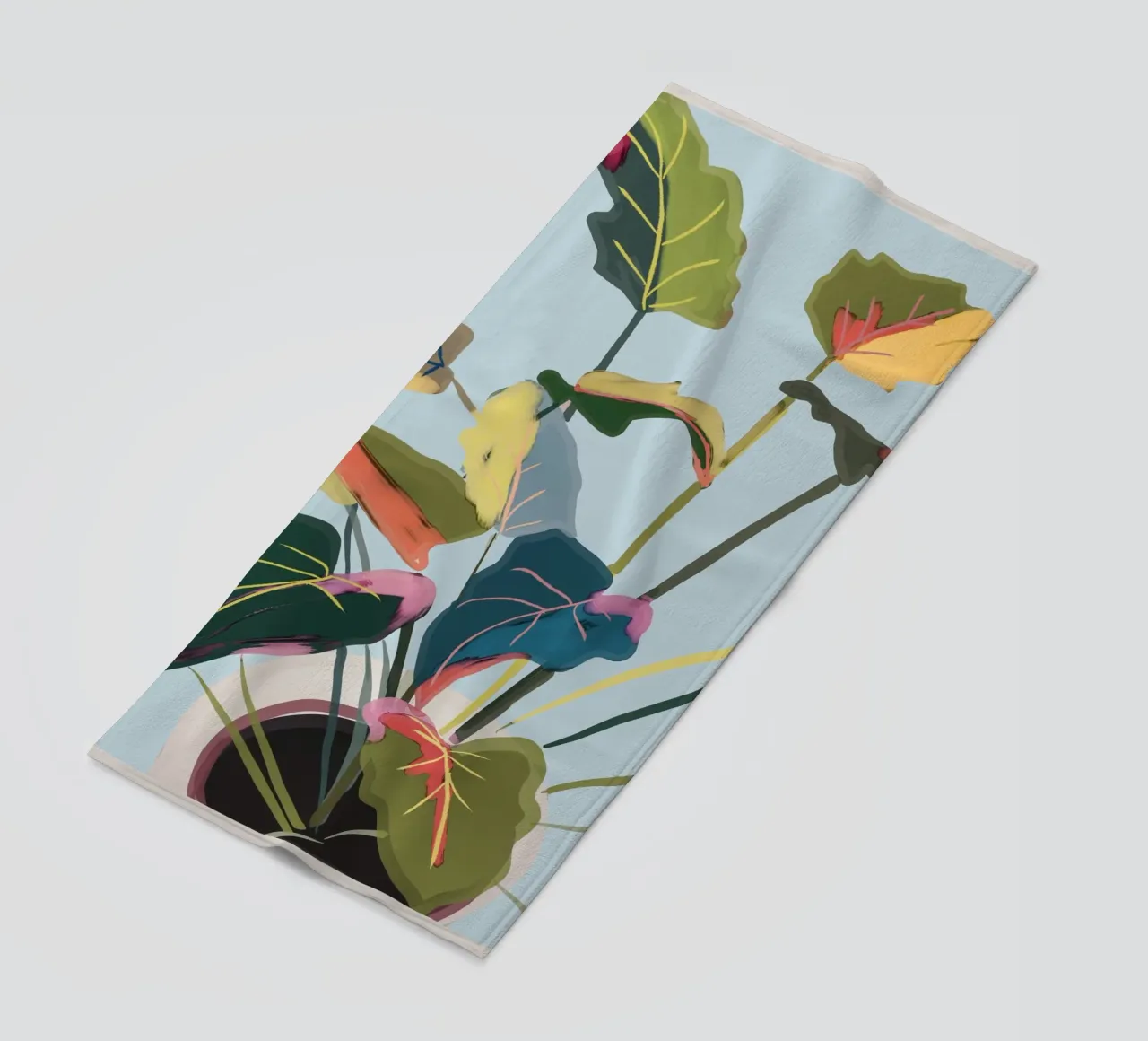 Pianta d'appartamento 8 telo mare da ThingDesign