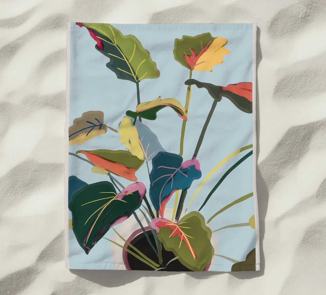 Pianta d'appartamento 8 telo mare da ThingDesign