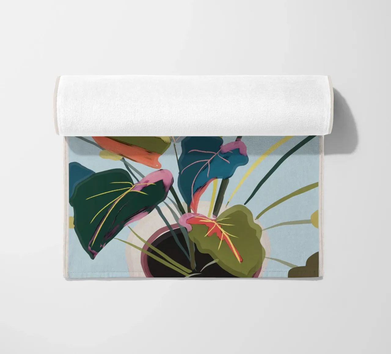 Pianta d'appartamento 8 telo mare da ThingDesign