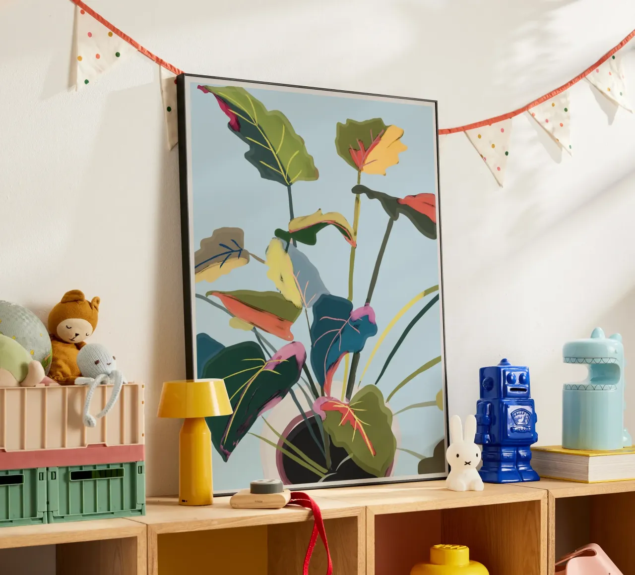 Pianta d'appartamento 8 alluminio dibond da ThingDesign