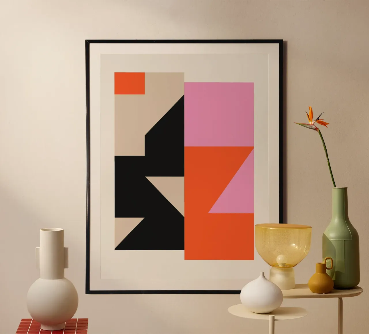 Abstractie 16 poster van Gaite