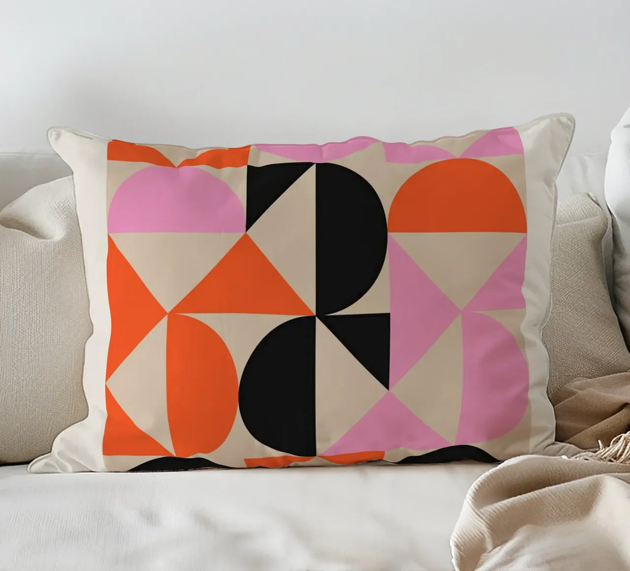 Geometric Abstraction 250 decorative cushion by Gaite