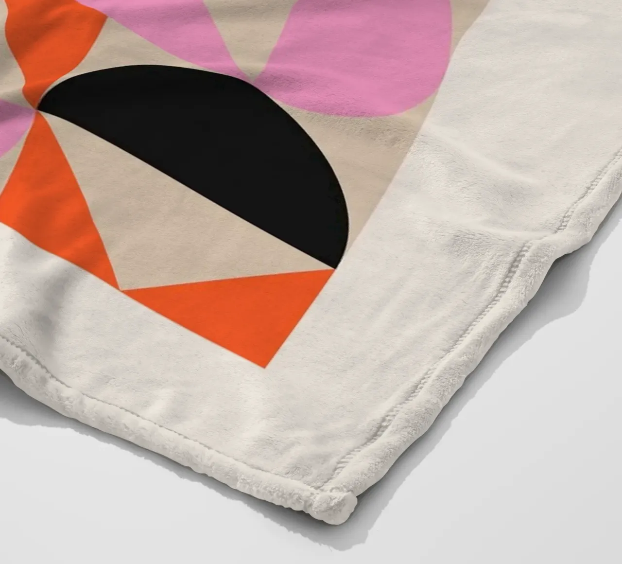 Geometrische abstractie 250 fleecedeken van Gaite