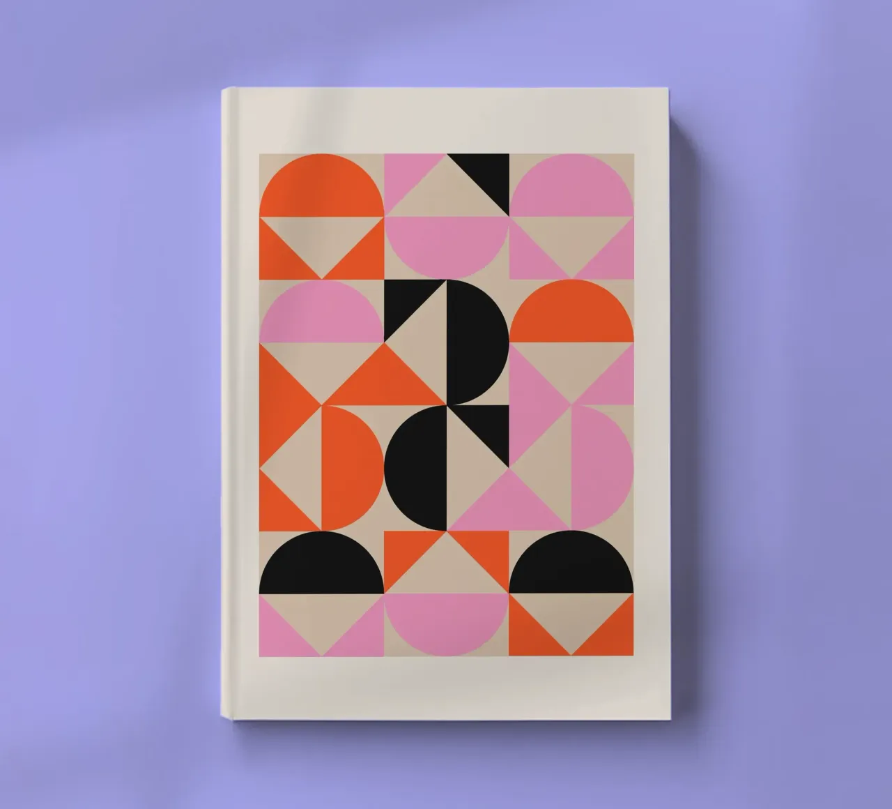 Geometric Abstraction 250 notebook by Gaite