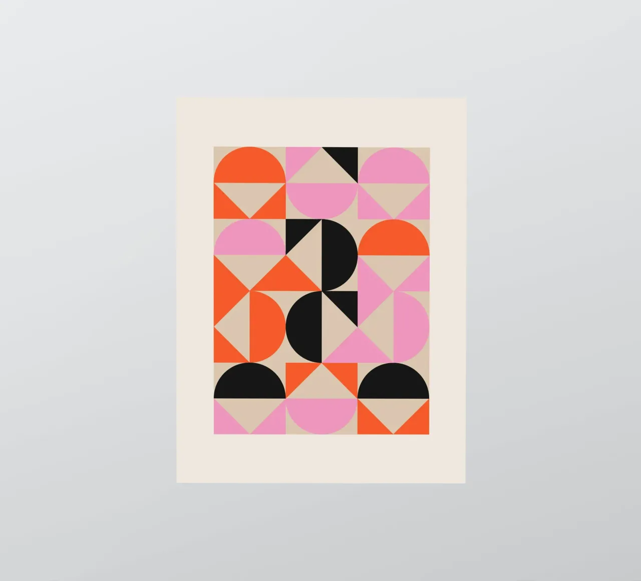 Geometric Abstraction 250 sticker by Gaite