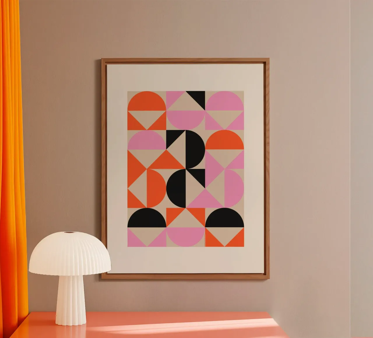Geometric Abstraction 250 forex plate by Gaite