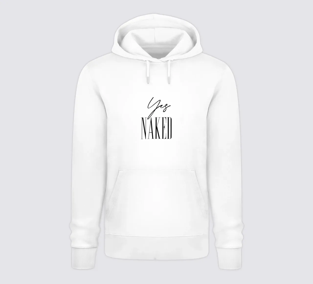 Sì nudo felpa con cappuccio da ARTVI-SHOP