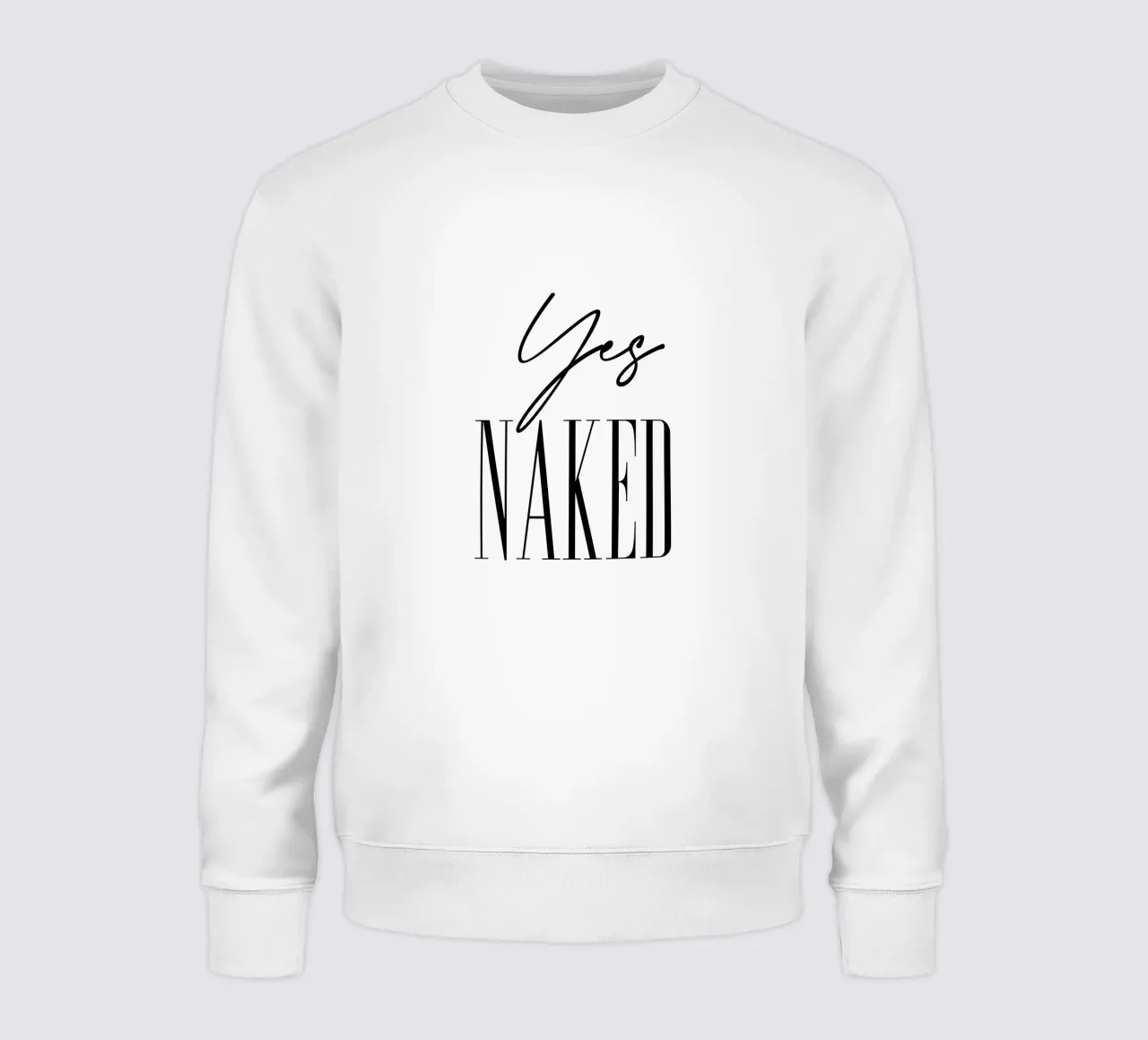 Sì nudo felpa da 🎁 NOBELART