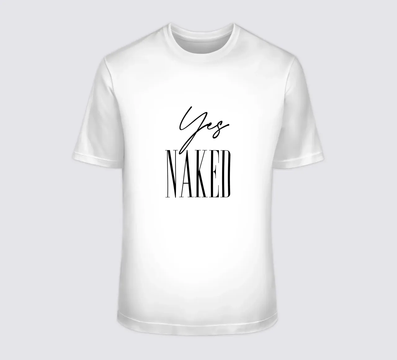 Sì nudo t-shirt da ARTVI-SHOP