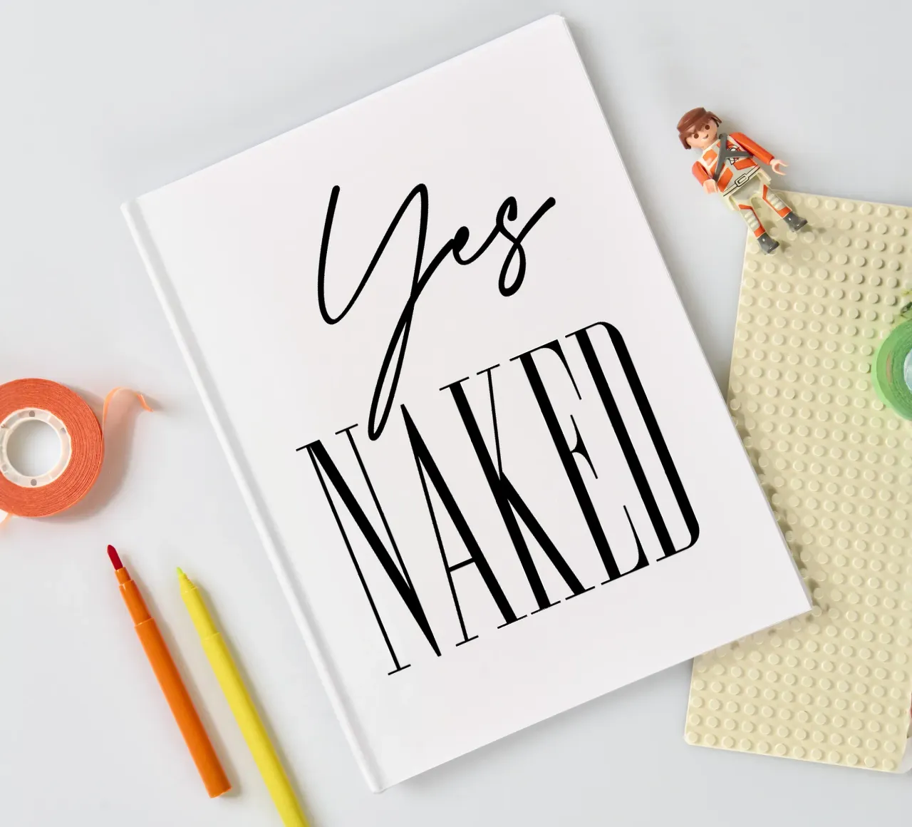 Oui nue carnet de notes de 🎁 ARTVI-SHOP