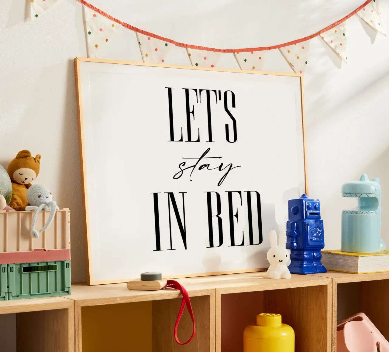 Lass uns im Bett bleiben Hahnemühle von 🎁 ARTVI-SHOP