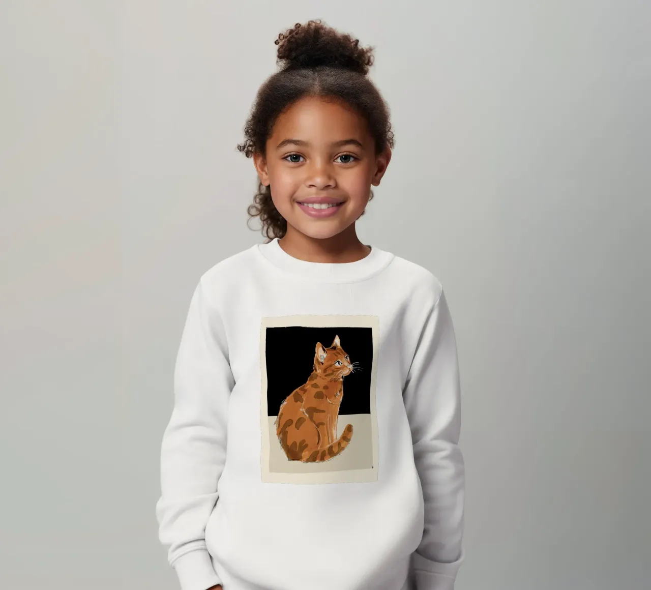 Cat 11 felpa bambino da ThingDesign