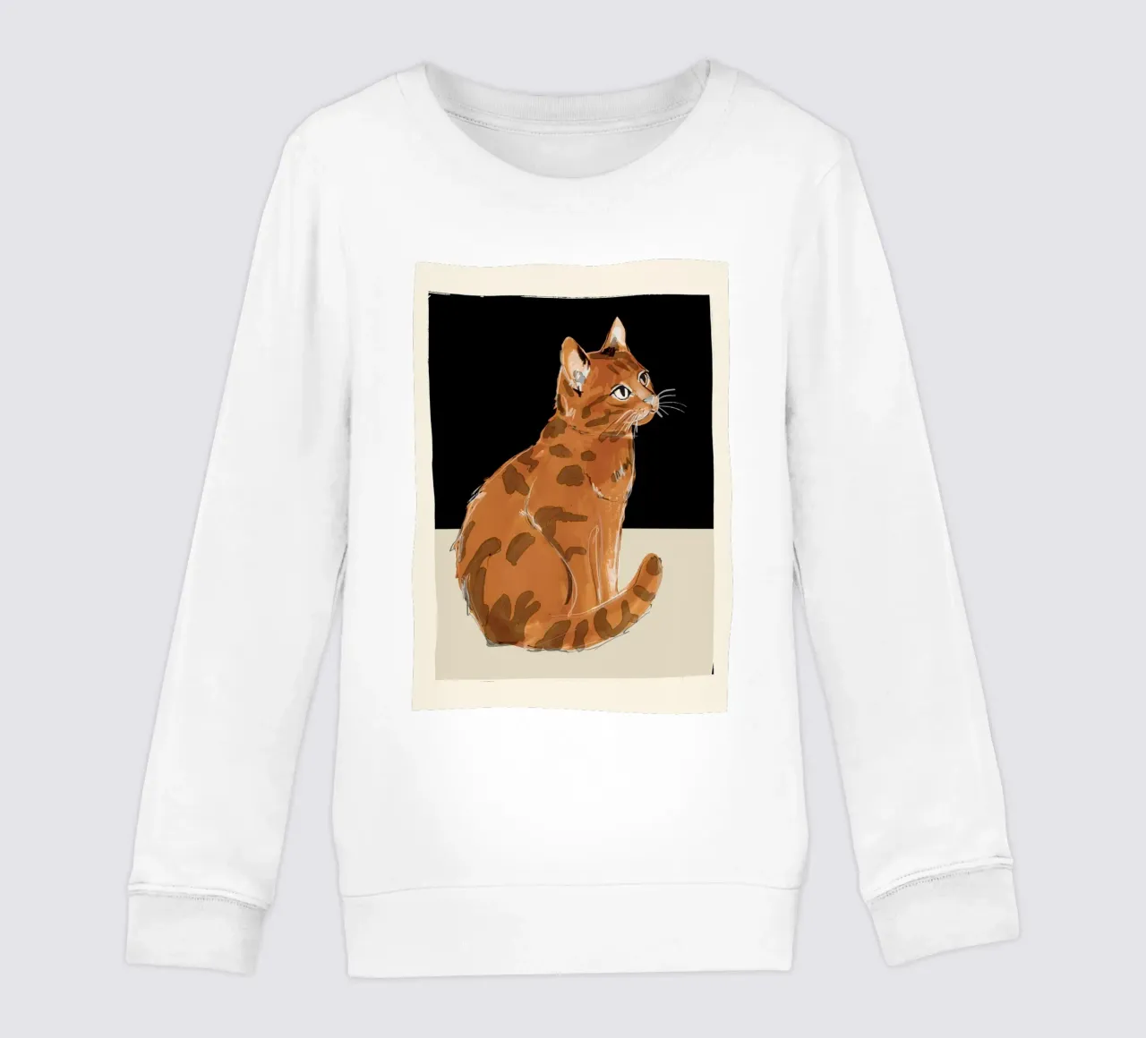 Cat 11 felpa bambino da ThingDesign