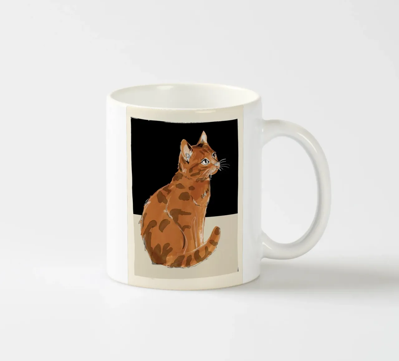 Cat 11 tazza in ceramica da ThingDesign