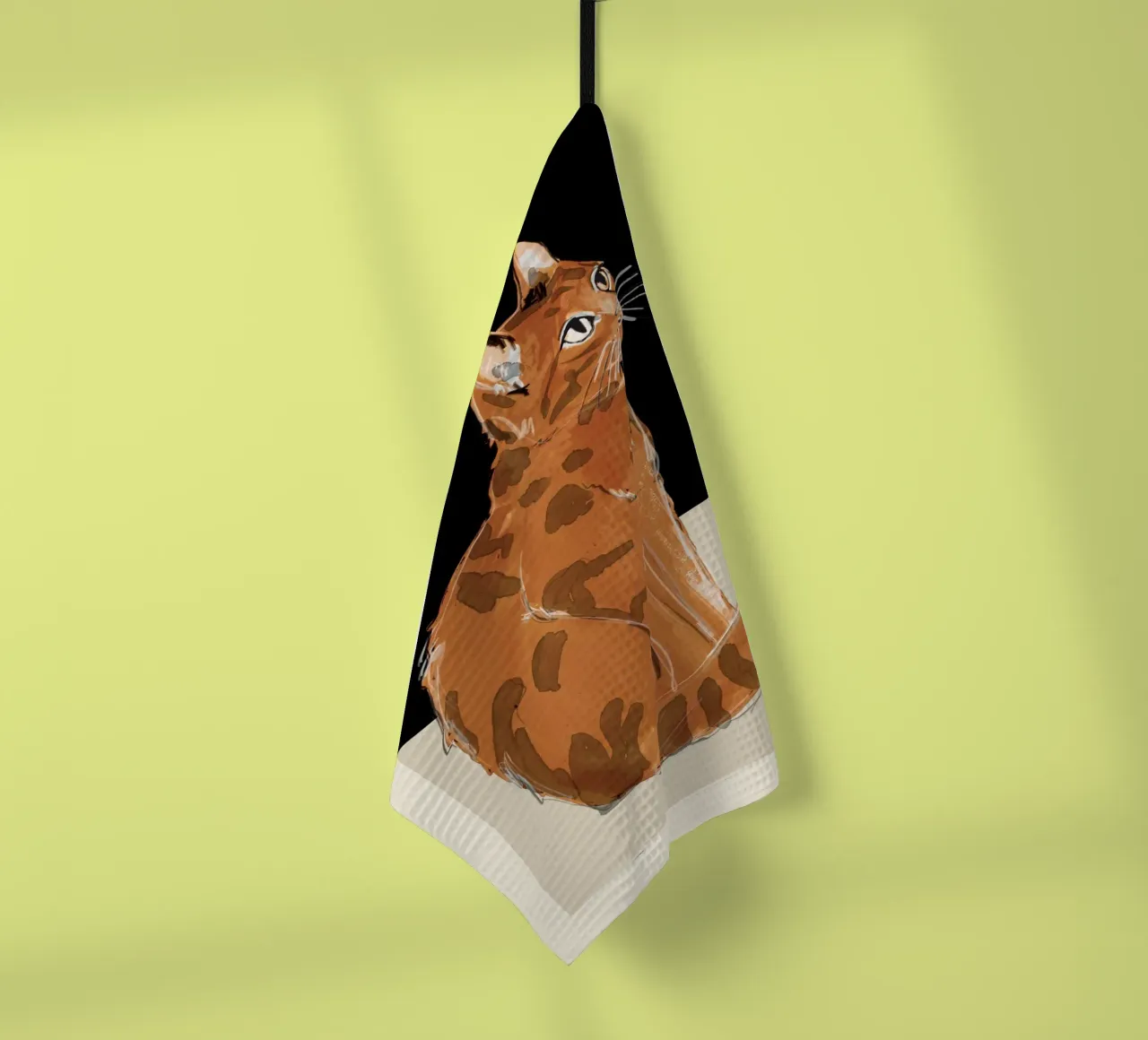 Cat 11 canovaccio da cucina da ThingDesign