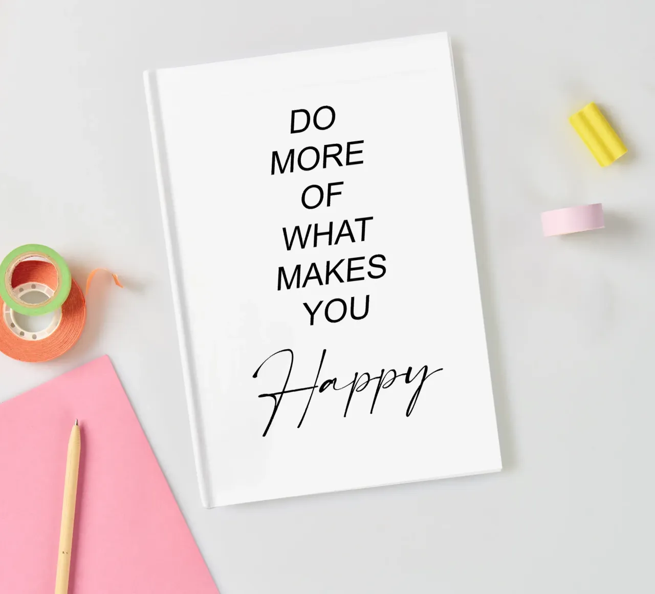 What Makes You Happy notebook by 🎁 ARTVI-SHOP