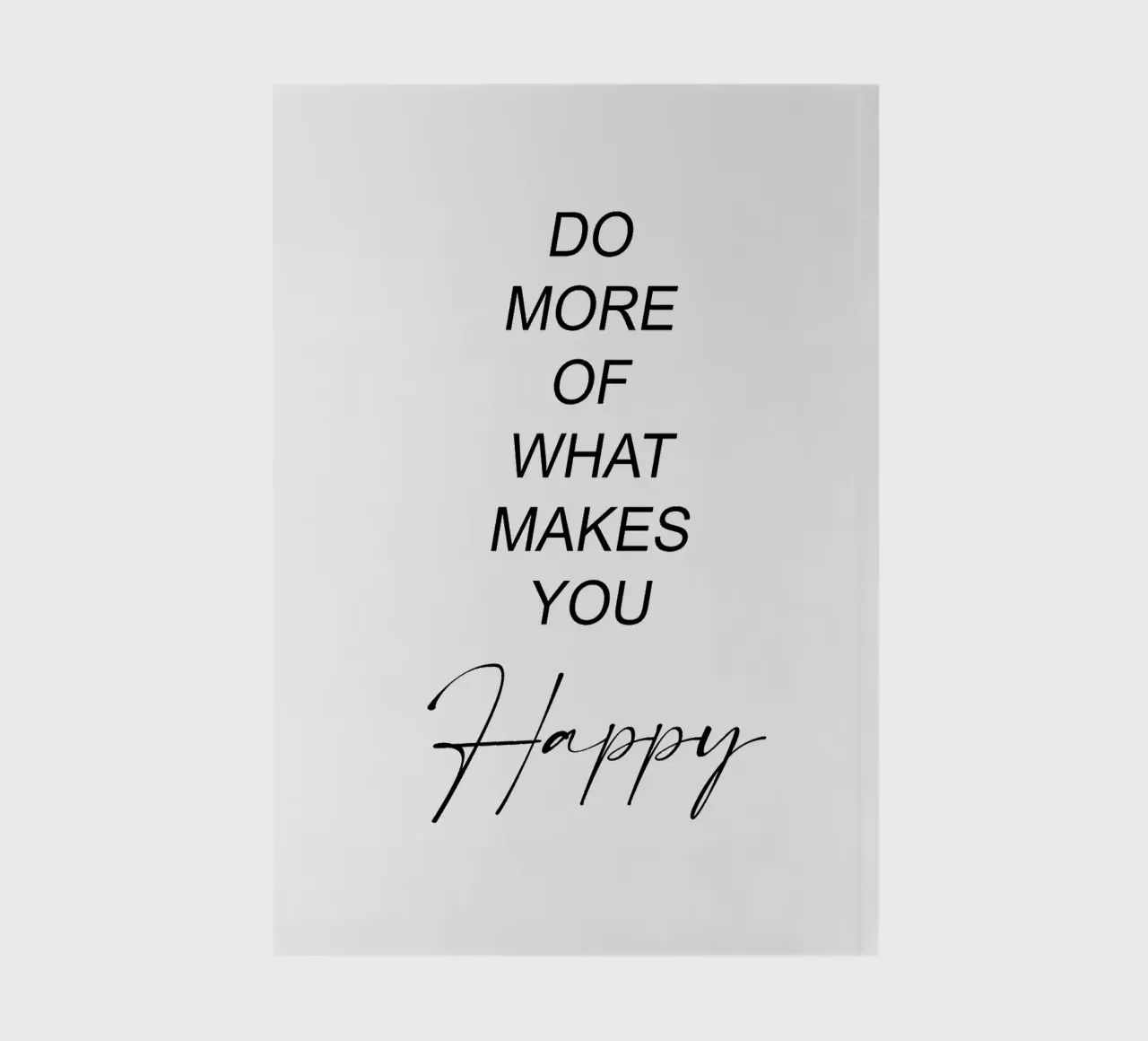What Makes You Happy notebook by 🎁 ARTVI-SHOP