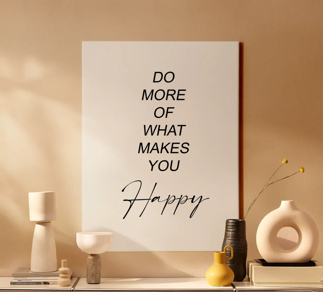 What Makes You Happy canvas by 🎁 ARTVI-SHOP