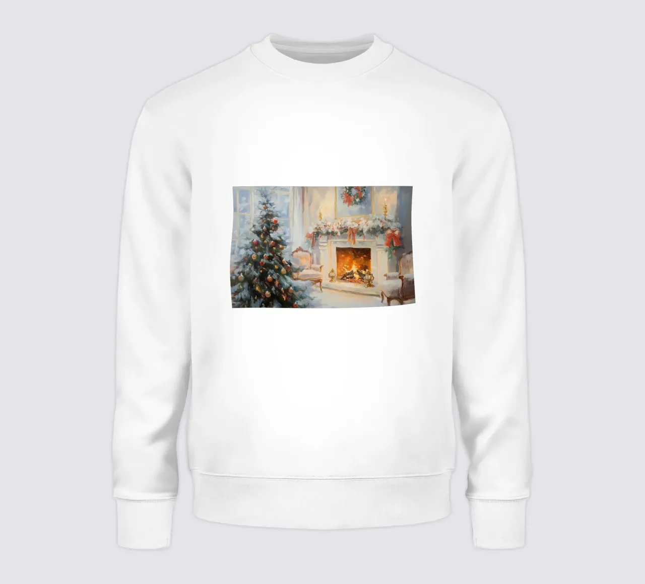 Salon festif et douillet sweat de Melloi Art Print