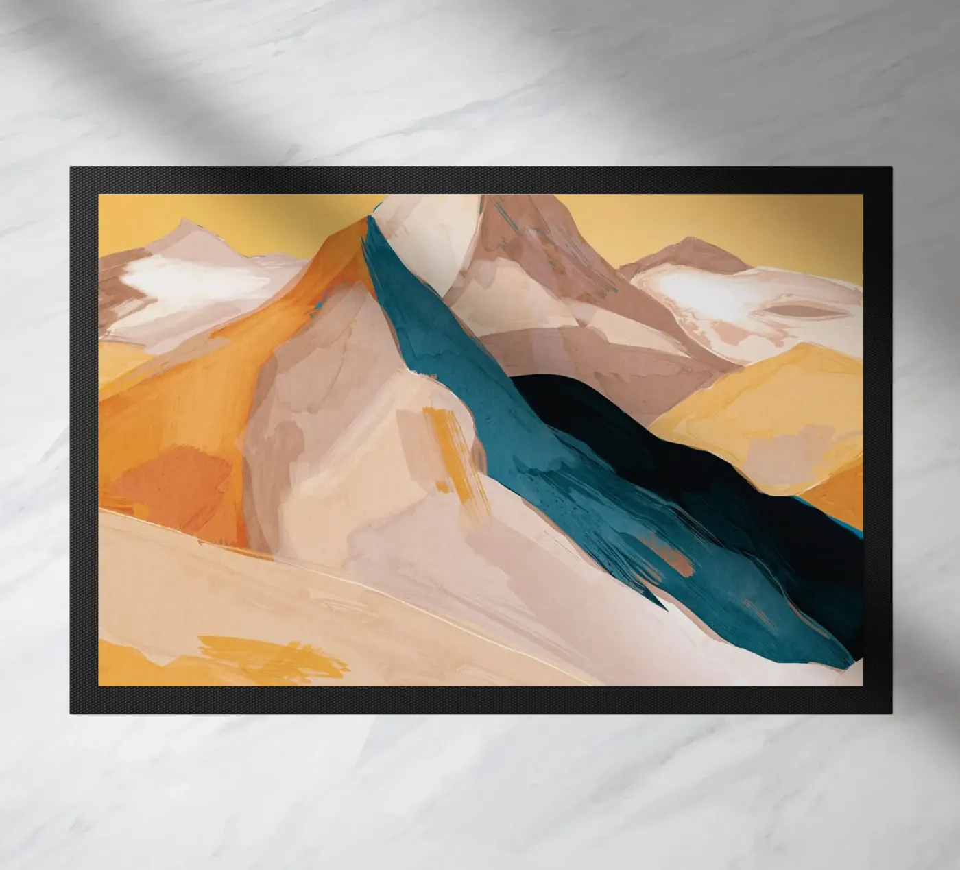 Summer Mountains 4 doormat by ThingDesign