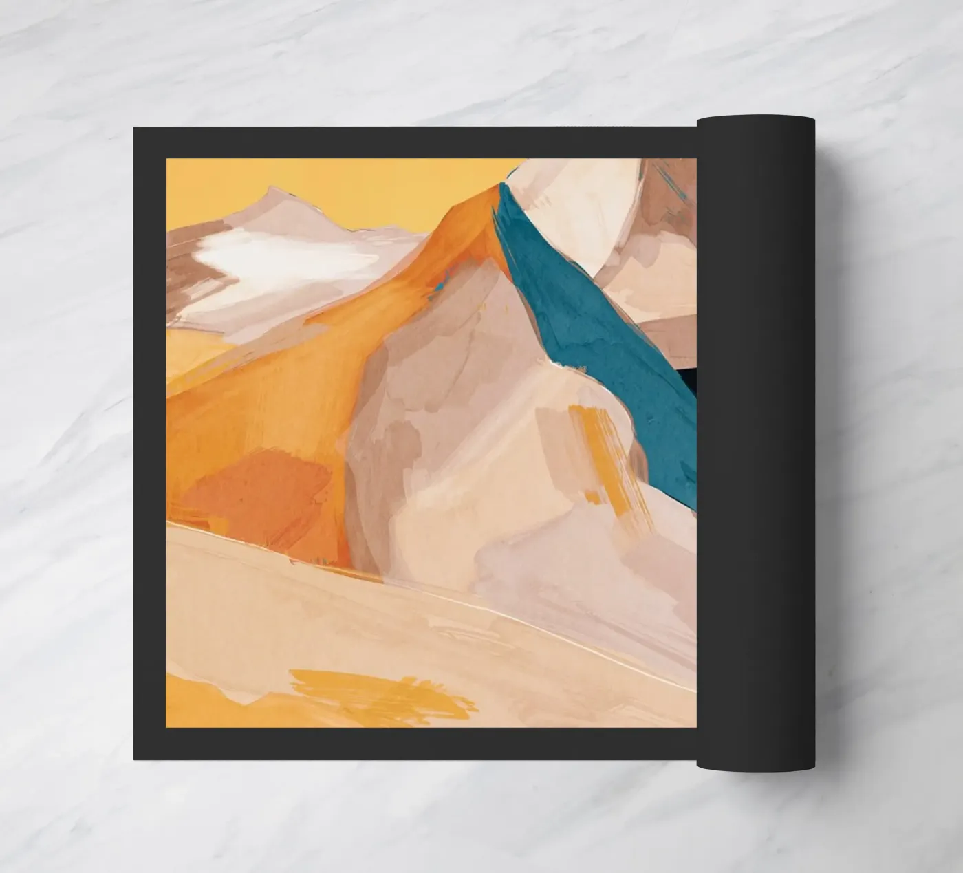 Summer Mountains 4 doormat by ThingDesign