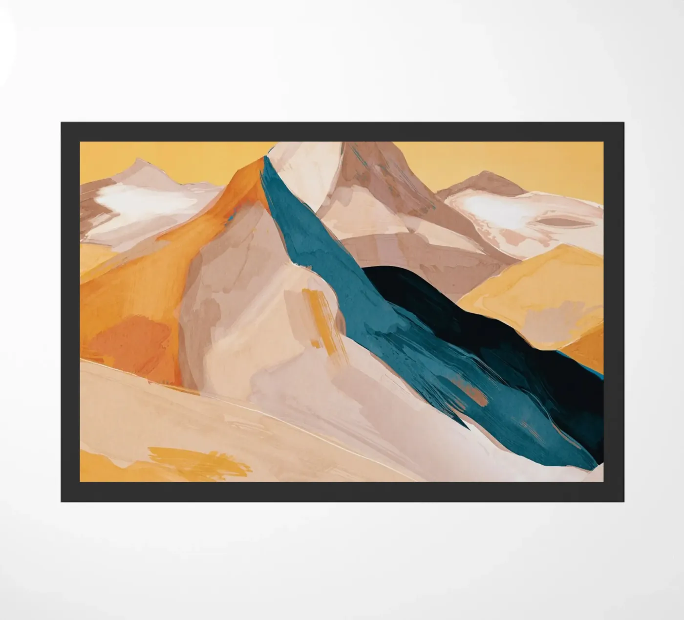 Summer Mountains 4 doormat by ThingDesign