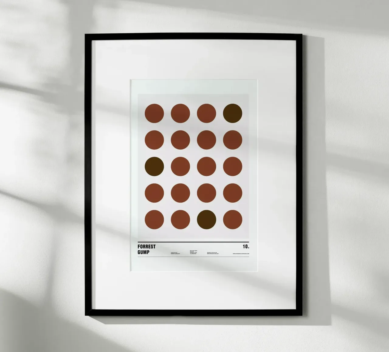 Forrest Gump poster da Nick Barclay