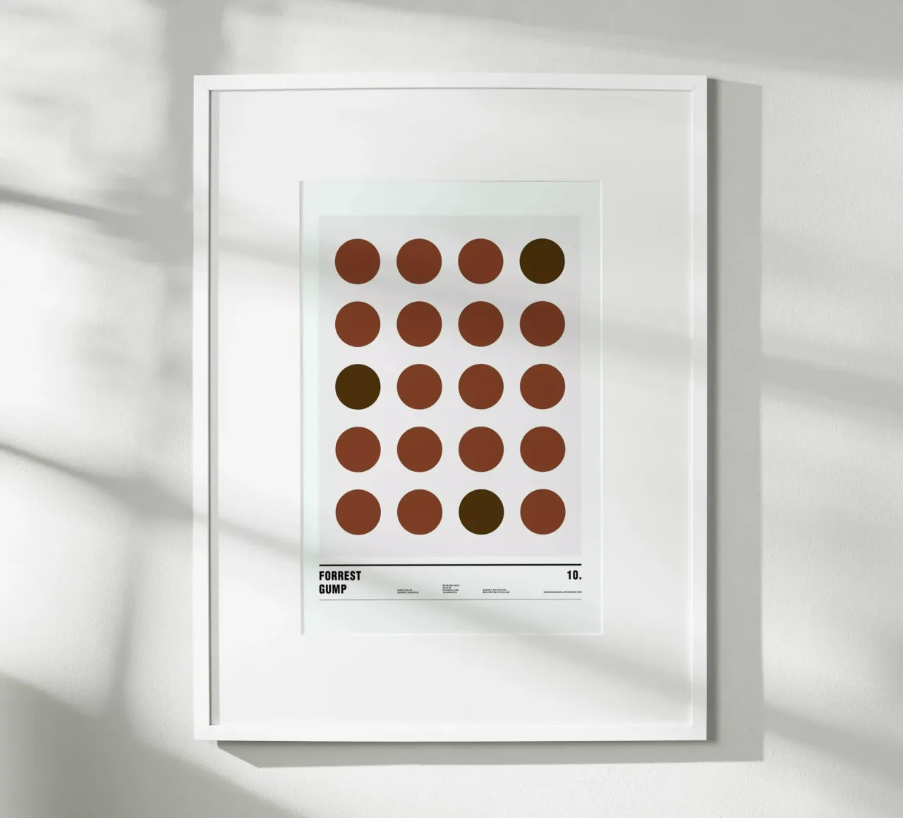 Forrest Gump poster da Nick Barclay